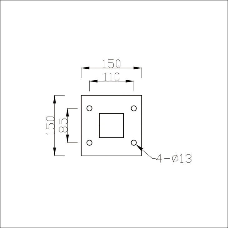 Modern Dark Grey Anti Corrosion Design Adjustable Lightness